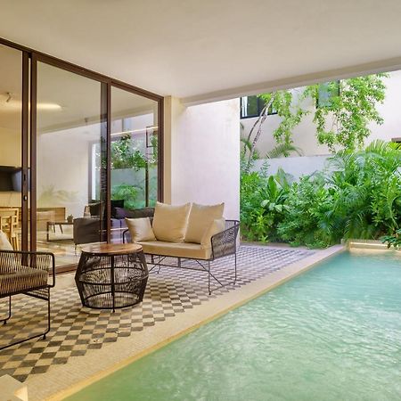 Private Pool Apartment For Groups 图卢姆 外观 照片