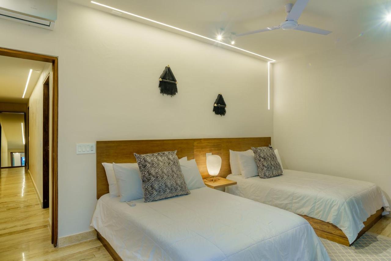 Private Pool Apartment For Groups 图卢姆 外观 照片