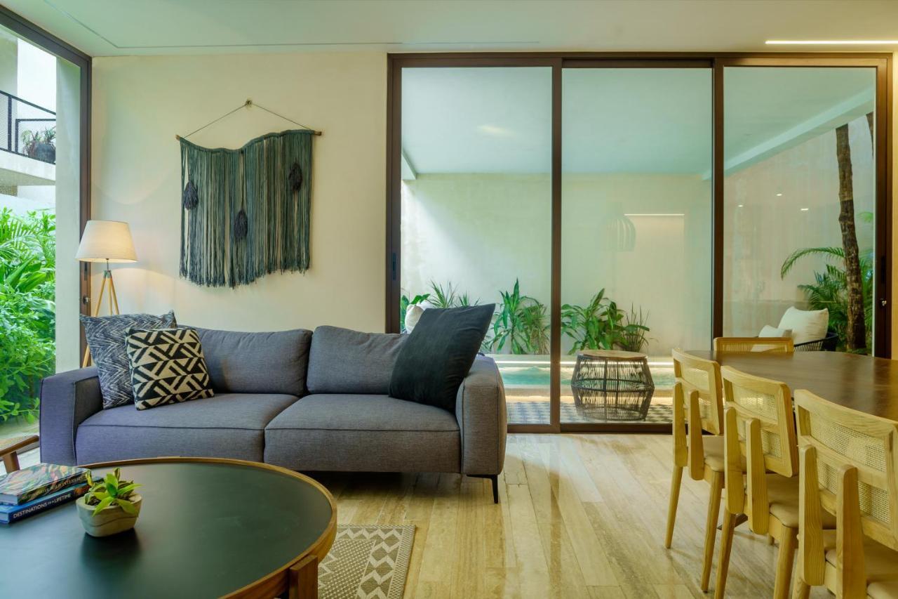 Private Pool Apartment For Groups 图卢姆 外观 照片