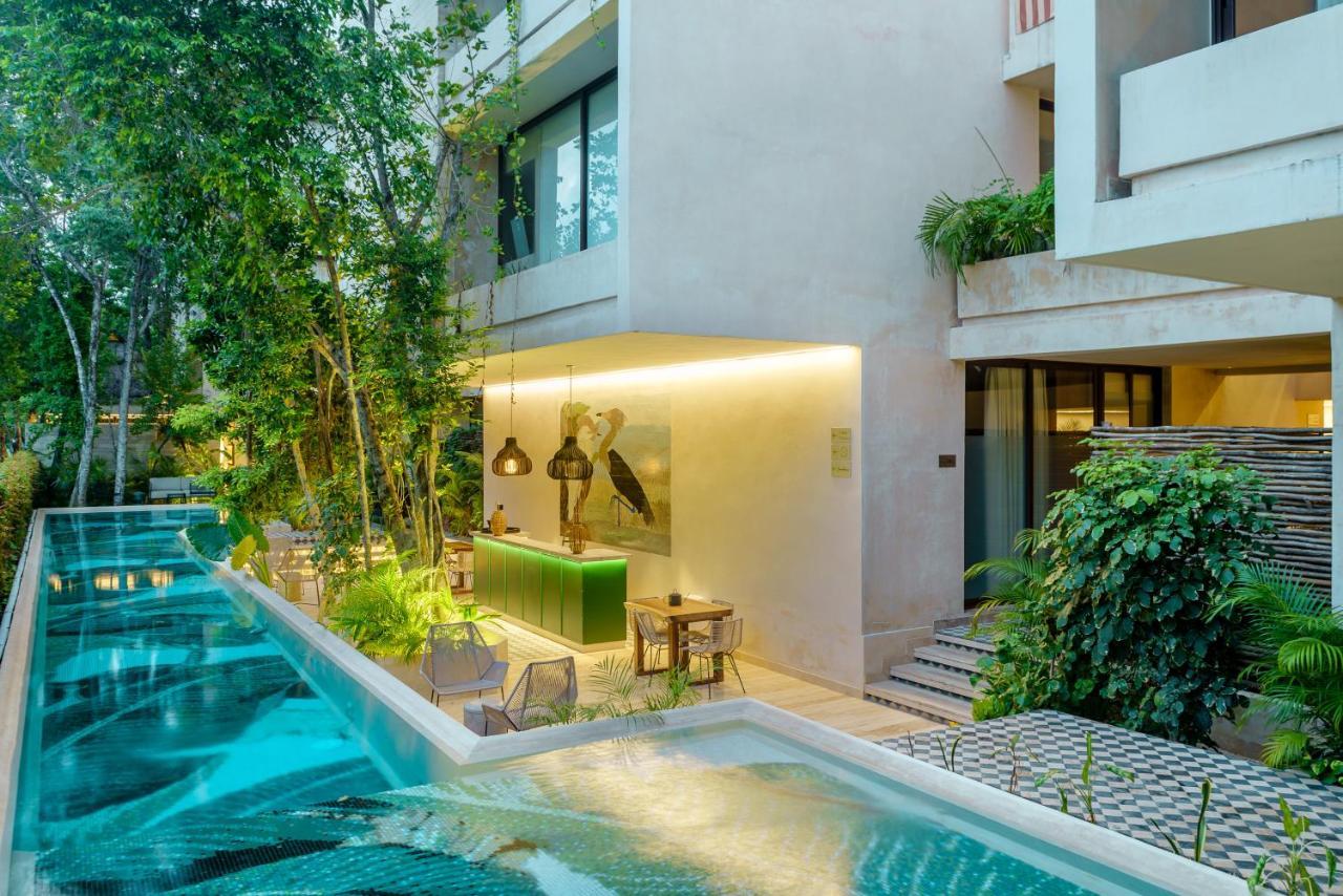 Private Pool Apartment For Groups 图卢姆 外观 照片